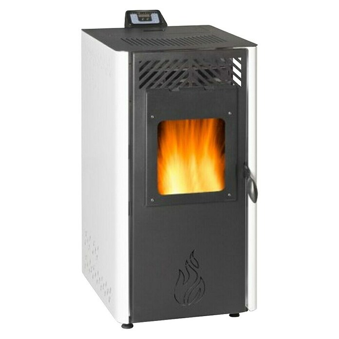 Peč na pelete SM Standard  (Ogrevalna moč: 10 kW, 0,7 kg/h - 2,1 kg/h, Črno-bela) | Peči na pelete | Peči in kamini | Ogrevanje in hlajenje | Izdelki | BAUHAUS