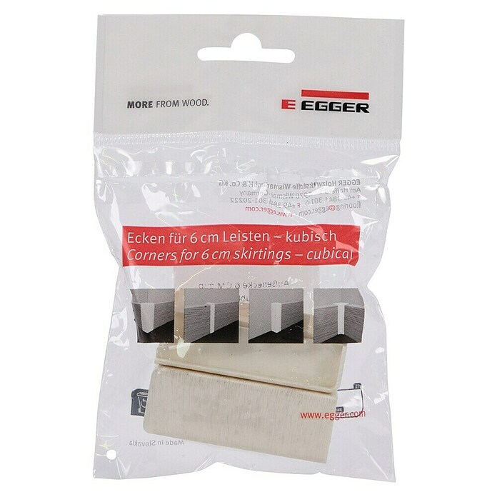 Egger Außenecke Cubical (Eiche graublau, 2 Stk., Passend für: Egger Cubical Sockelleisten 14 x 58 mm) | BAUHAUS