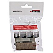 Egger Außenecke Cubical (Nußbaum hellbraun, 2 Stk., Passend für: Egger Cubical Sockelleisten 14 x 58 mm) | BAUHAUS