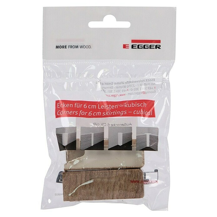 Egger Außenecke Cubical (Eiche beige, 2 Stk., Passend für: Egger Cubical Sockelleisten 14 x 58 mm) | BAUHAUS