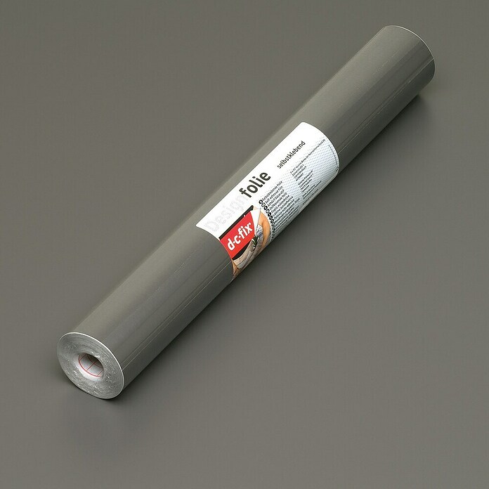 D-c-fix Lepilna folija Matt  (200 x 45 cm, Antracitne barve, Samolepilen) | 6465 - Klebefolien | HDEA - Dekofolien / Tischbelag | HDE - Sonstige Ambiente | HD - Ambiente | H - Innendeko/Farben | BAUHAUS