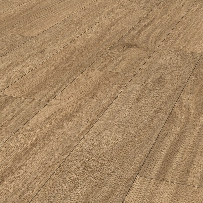LOGOCLIC Aquaprotect Laminat Soft Oak (Soft Oak, Landhausdiele, 1 288 x 195 x 8 mm) | BAUHAUS