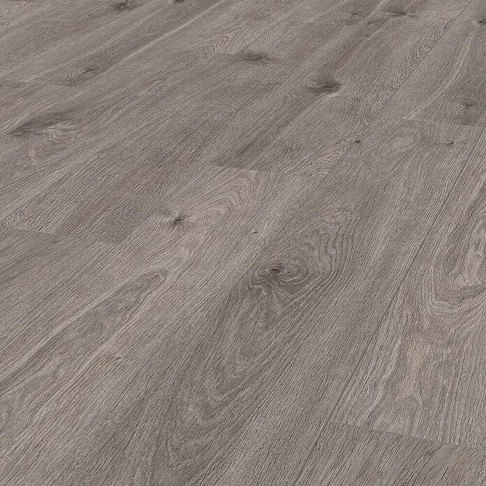 LOGOCLIC Aquaprotect Laminat Moonlight Hrast  (Rustikalni pod, 1.288 x 195 x 8 mm) | BAUHAUS