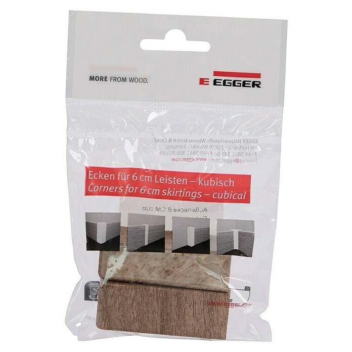 Egger Außenecke Cubical (Eiche taupe, 2 Stk., Passend für: Egger Cubical Sockelleisten 14 x 58 mm) | BAUHAUS