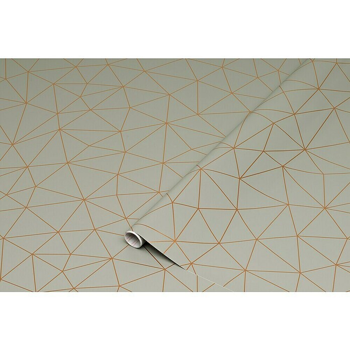 D-c-fix Haftfolie Tico (Geometrie, 200 x 45 cm, Weiß, Selbstklebend) | BAUHAUS