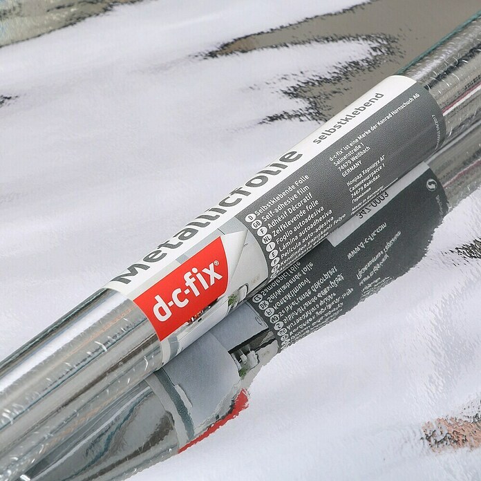 D-c-fix Folija s efektom metala (150 x 45 cm, Srebrno, Metalik, Samoljepljivo)