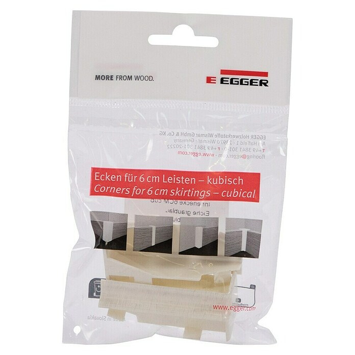 Egger Innenecke Cubical (Eiche graublau, 2 Stk., Passend für: Egger Cubical Sockelleisten 14 x 58 mm) | BAUHAUS