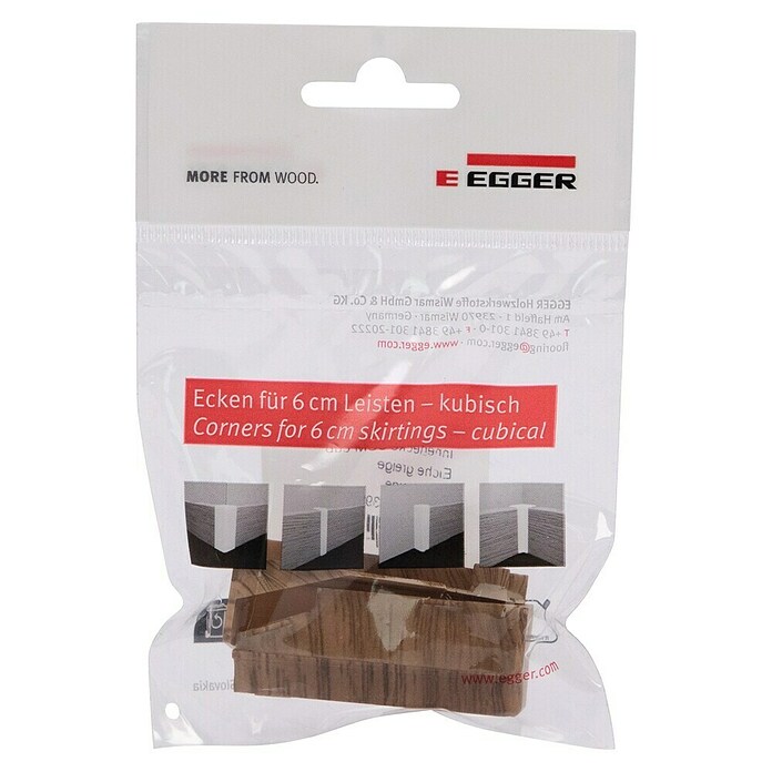 Egger Innenecke Cubical (Eiche greige, 2 Stk., Passend für: Egger Cubical Sockelleisten 14 x 58 mm) | BAUHAUS