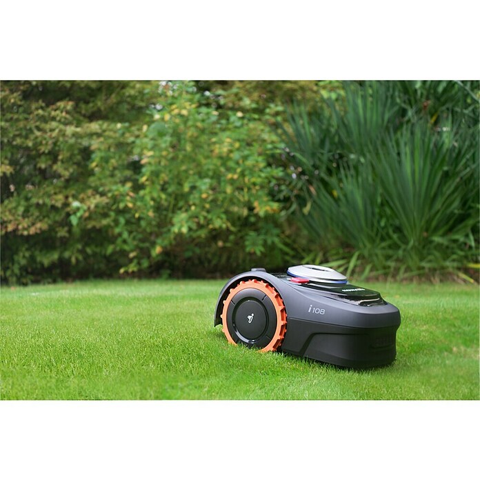 Segway Mähroboter Navimow i108E 4G (800 m², Schnittbreite: 18 cm, GPS, inkl. Navimow Access+ 4G-Modul) | BAUHAUS