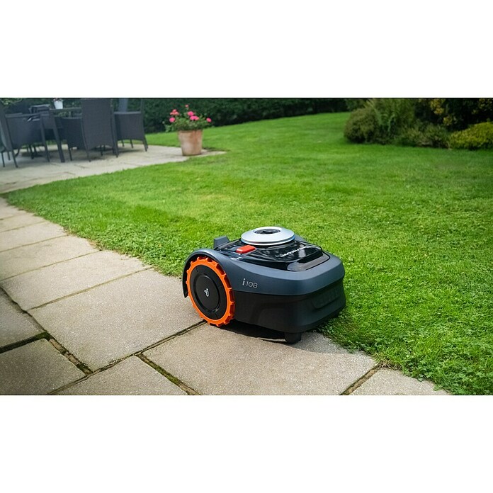 Segway Mähroboter Navimow i108E 4G (800 m², Schnittbreite: 18 cm, GPS, inkl. Navimow Access+ 4G-Modul) | BAUHAUS