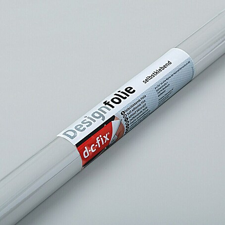 D-c-fix Klebefolie Uni Seidenmatt (200 x 67,5 cm, Hellgrau, Selbstklebend)