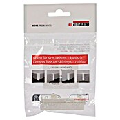 Egger Übergangskappe Cubical (Eiche weiß, 2 Stk., Passend für: Egger Cubical Sockelleisten 14 x 58 mm) | BAUHAUS