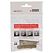 Egger Übergangskappe Cubical (Nußbaum hellbraun, 2 Stk., Passend für: Egger Cubical Sockelleisten 14 x 58 mm) | BAUHAUS