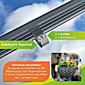 Pflanzenhaken Set 80-tlg - Laufhaken & S-Haken Für Gewächshaus