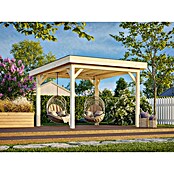 Palmako Pérgola Lenna Set M (L x An: 340 x 340 cm, Madera, Natural) | BAUHAUS
