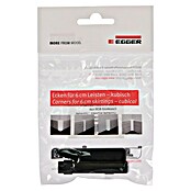 Egger Übergangskappe Cubical (Universal schwarz, 2 Stk., Passend für: Egger Cubical Sockelleisten 14 x 58 mm) | BAUHAUS