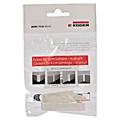 Egger Übergangskappe Cubical (Universal weiß, 2 Stk., Passend für: Egger Cubical Sockelleisten 14 x 58 mm) | BAUHAUS