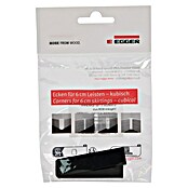 Egger Endkappe Cubical (Universal schwarz, 2 Stk., Passend für: Egger Cubical Sockelleisten 14 x 58 mm) | BAUHAUS