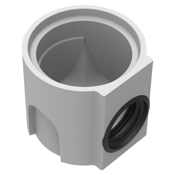 Dachablauf Boden 300/350/50 (PVC, Höhe: 350 mm, Schwarz) | BAUHAUS