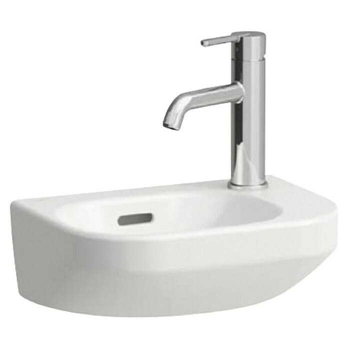 Laufen Umivalnik Lua  (250 x 360 mm, Odprtina za armaturo: Desno, S prelivom, Bela) | 3941 - Waschtische Marke | DBBA - Keramik Marke | DBB - Keramik | DB - Keramik/Wannen | D - Sanitär | BAUHAUS