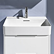 Laufen Waschtisch Val (420 x 600 mm, Hahnloch: Mitte, Mit Überlauf, Weiß) | BAUHAUS