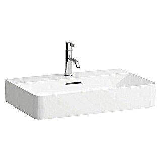 Laufen Umivalnik Val (420 x 650 mm, Odprtina za armaturo: Sredina, S prelivom, Bela)