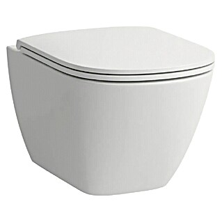 Laufen WC školjka brez okvirja Lua (Brez WC deske, WC odtok: Vodoravno, Bela)