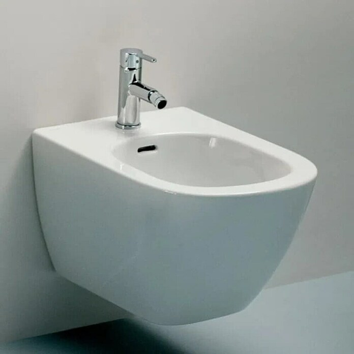 Laufen Stenski bide Lua  (360 x 520 mm, Bela, Keramika) | Bideji | Kopalniška keramika | Kopalnica in sanitarije | Izdelki | BAUHAUS