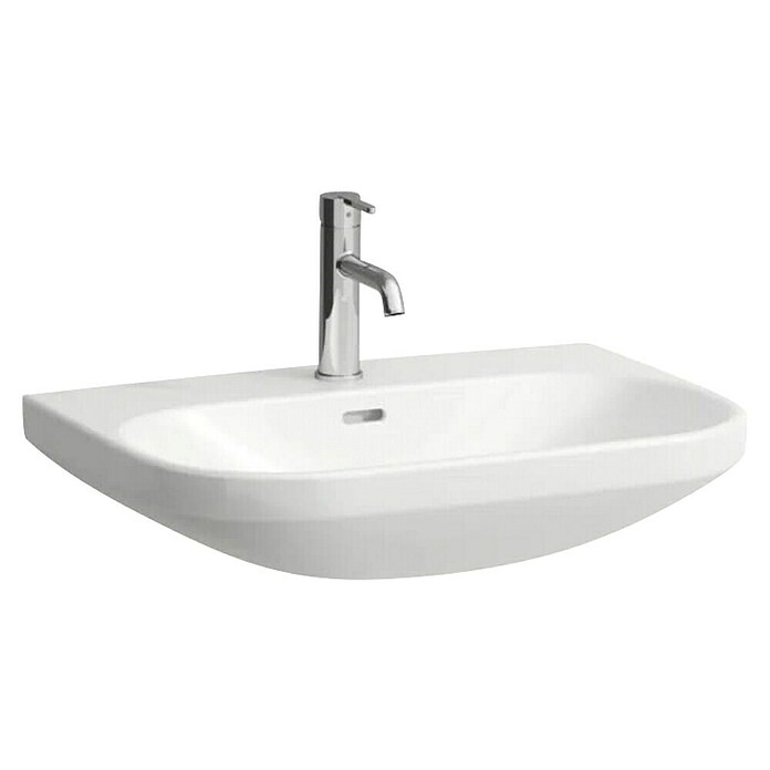 Laufen Umivalnik Lua  (460 x 650 mm, Odprtina za armaturo: Sredina, S prelivom, Bela) | 3941 - Waschtische Marke | DBBA - Keramik Marke | DBB - Keramik | DB - Keramik/Wannen | D - Sanitär | BAUHAUS