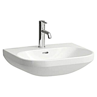 Laufen Umivalnik Lua (460 x 550 mm, Odprtina za armaturo: Sredina, S prelivom, Bela)