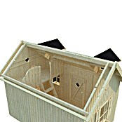 Palmako Caseta infantil Marie con altillo (L x An x Al: 286 x 193 x 234 cm, Madera, Marróm) | BAUHAUS