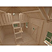 Palmako Caseta infantil Marie con altillo (L x An x Al: 286 x 193 x 234 cm, Madera, Marróm) | BAUHAUS