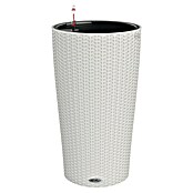 Lechuza Cottage Pflanzsäule rund Cilindro (Ø x H: 32 x 56 cm, Kunststoff, Lichtgrau) | BAUHAUS