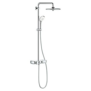 Grohe Euphoria Duschsystem Smart-Control 260 (Mit Thermostatarmatur, Lochabstand: 99,7 cm, Anzahl Strahlarten: 4 Stk., Chrom)