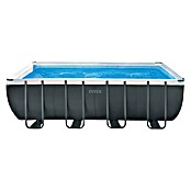 Intex Frame-Pool-Set Ultra Quadra XTR (L x B x H: 549 x 274 x 132 cm, Fassungsvermögen: 17,2 m³, Dunkelgrau)