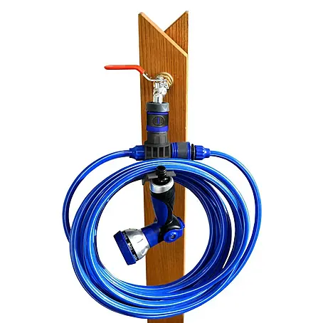 Kit de manguera helicoidal + soporte