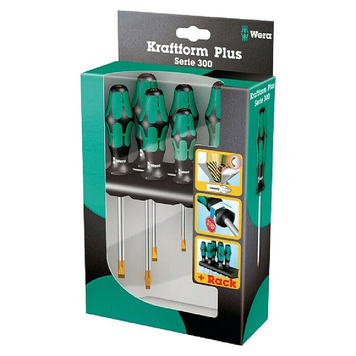 Wera Kraftform Plus Schraubendreher-Satz 334/6 (6-tlg.)