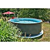 Malibu Pool-Set (Ø x H: 450 x 120 cm, 18 m³, Anthrazit)