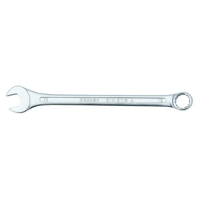 Connex Llave combinada - Ancho de llave: 12 mm - Llave combinada Connex, tamaño 12, ideal para diversos trabajos de atornillado. Robusta y precisa para uso diario.