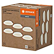 Ledvance Pack downlights LED (18 W, 22 x 3,1 cm, Blanco, Blanco neutro, 6 ud.) | BAUHAUS