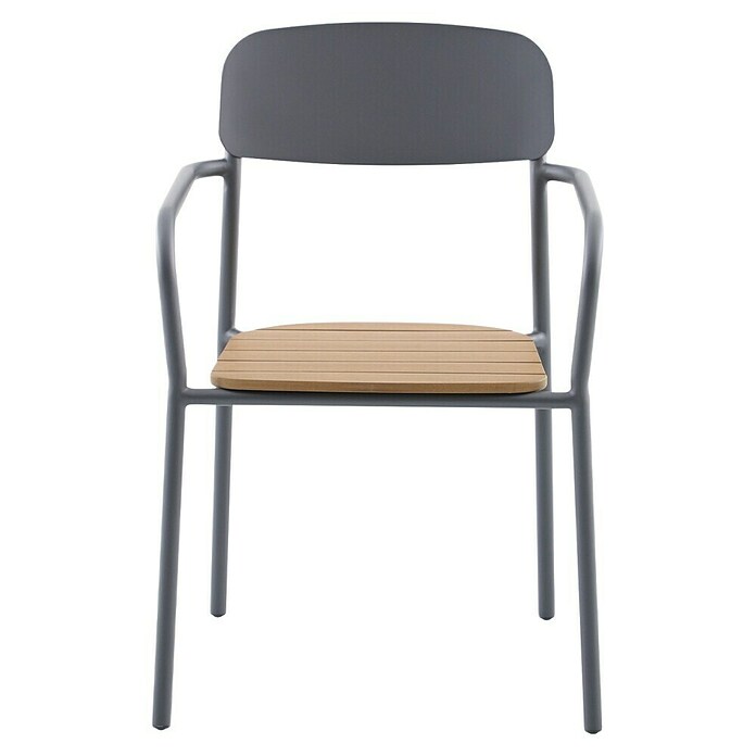 Set vrtnih stolov Gastro  (6 kos, Možnost nakladanja, Š x G x V: 57,5 x 53,5 x 83,5 cm) | 8241 - Stühle Holz | ICAB - Sommermöbel Stühle | ICA - Sommermöbel | IC - Freizeit im Garten | I - Stadtgarten | BAUHAUS