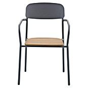 Set vrtnih stolov Gastro  (6 kos, Možnost nakladanja, Š x G x V: 57,5 x 53,5 x 83,5 cm) | 8241 - Stühle Holz | ICAB - Sommermöbel Stühle | ICA - Sommermöbel | IC - Freizeit im Garten | I - Stadtgarten | BAUHAUS