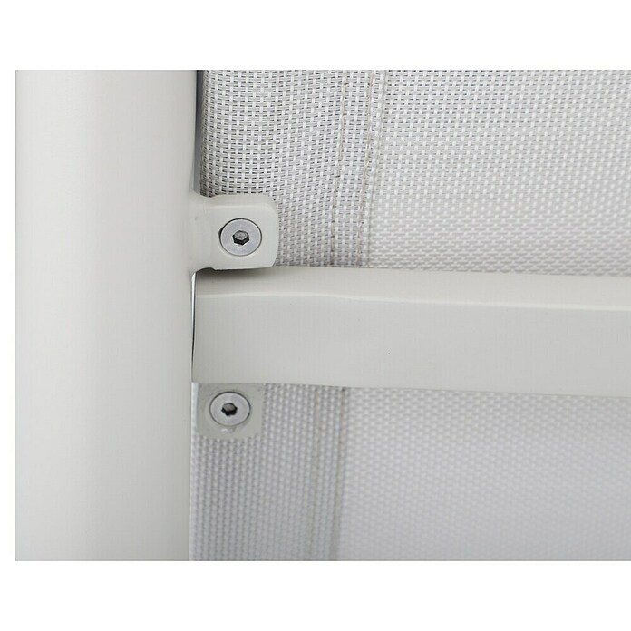 Sunfun Solo Loungesofa 3-Sitzer (B x T x H: 199 x 84,5 x 62,5 cm, Aluminium, Olefin, Light-Greige) | BAUHAUS