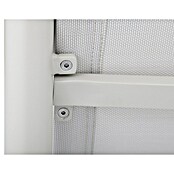Sunfun Solo Loungesofa 3-Sitzer (B x T x H: 199 x 84,5 x 62,5 cm, Aluminium, Olefin, Light-Greige) | BAUHAUS