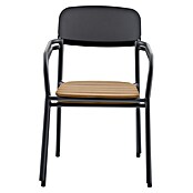Sunfun Gastro Nakladalni stol  (Možnost nakladanja, Š x G x V: 57,5 x 53,5 x 83,5 cm) | 8341 - Stühle Materialmix | ICAB - Sommermöbel Stühle | ICA - Sommermöbel | IC - Freizeit im Garten | I - Stadtgarten | BAUHAUS