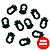 Palram – Canopia Plantador Clips para invernadero 