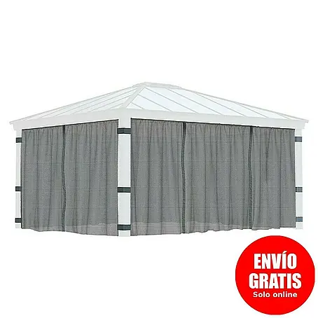 Palram – Canopia  Cortina mosquitera para cenador Dallas