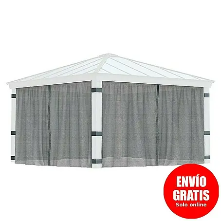 Palram – Canopia  Cortina mosquitera para cenador Dallas
