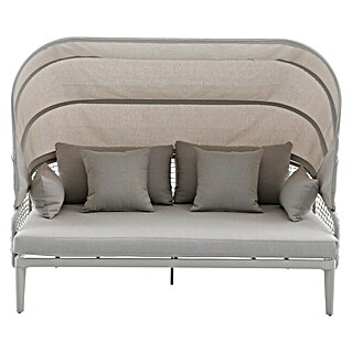 Sunfun Solo Rope Loungesofa Rope (B x T x H: 187 x 114 x 81,5 cm, Aluminium, Olefin, Light-Greige)