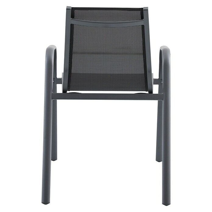 Sunfun Gastro Vrtni fotelj Gastro  (Jeklo, Tekstil, Možnost nakladanja, Antracit, Š x G x V: 57,5 x 68,5 x 88 cm) | 8350 - Stühle Textilen | ICAB - Sommermöbel Stühle | ICA - Sommermöbel | IC - Freizeit im Garten | I - Stadtgarten | BAUHAUS